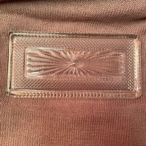 Vintage Glass Dressing Table Trinket Dish